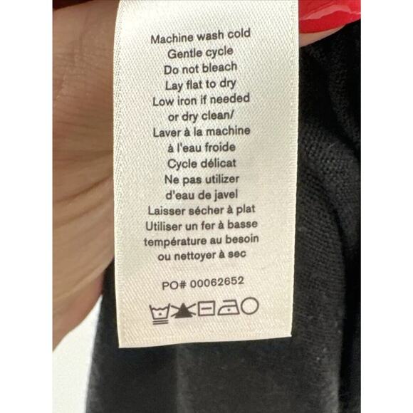 Rag & Bone Nwt Classic‎ Black Mini Dress Sm Open Back Minimal Short Sleeve $195 - Picture 10 of 10